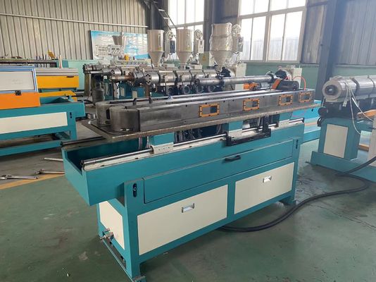 Plastik PVC/PP/PE Oluklu Boru Ekstrüzyon Hattı Tam Otomatik